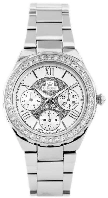Laikrodis G. ROSSI WATCH - ALORE (zg646a) sidabrinis + BOX