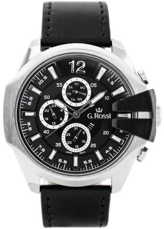 VYRIŠKAS LAIKRODIS G. ROSSI - E6122A - EXCLUSIVE (zg249b) + dėžutė