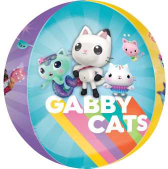 Gabby lėlių namelio folijos balionas 45 cm