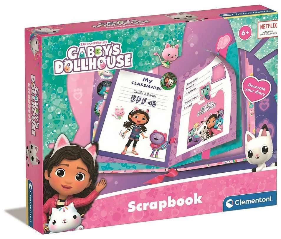 Clementoni Gabby's Dollhouse slaptas dienoraštis
