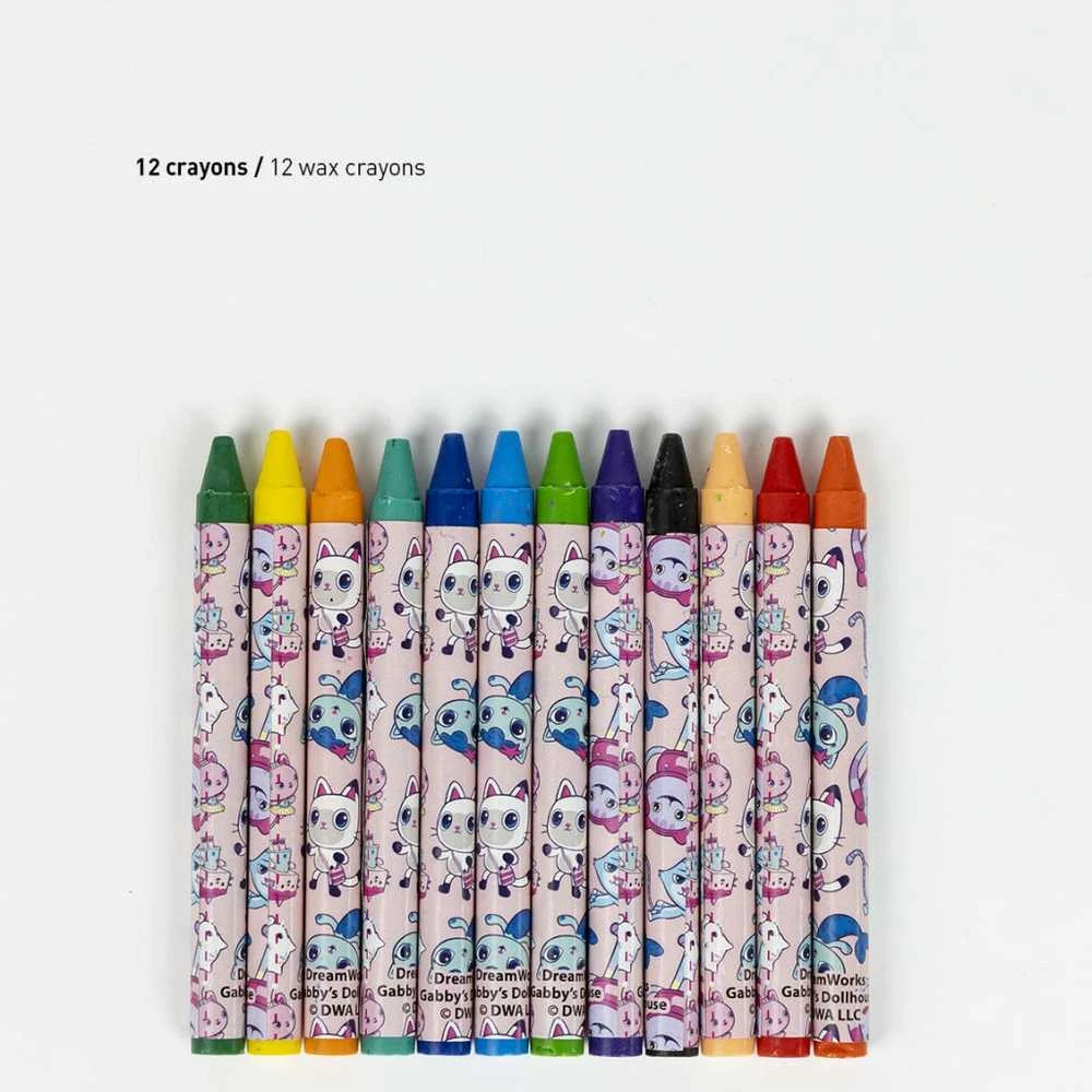CERDÁ Gabbys Dollhouse colouring stationery set
