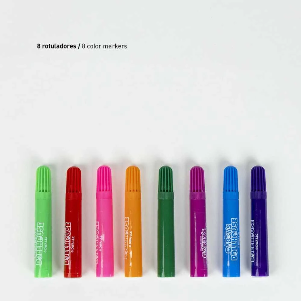 CERDÁ Gabbys Dollhouse colouring stationery set