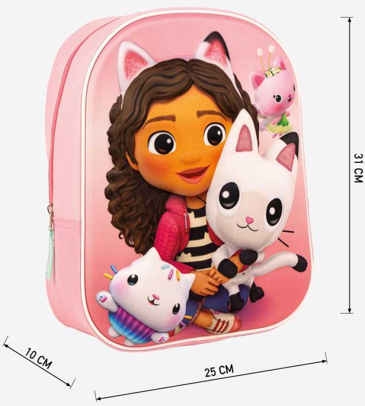 CERDÁ Gabbys Dollhouse 3D backpack 31cm