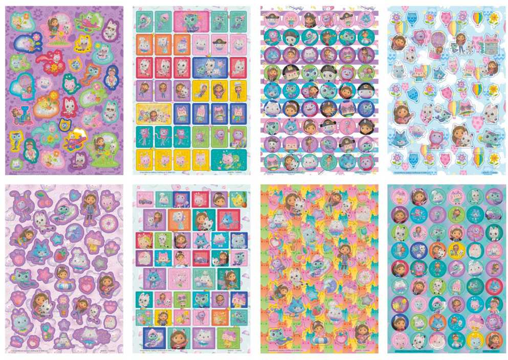 Bt21 Ccg Mz Import CCG Gabi blizgių lipdukų sąsiuvinis A5 TT420670 20670