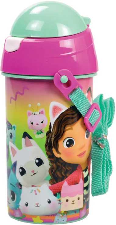 Gabby's Dollhouse Color Fade gertuvė, sportinė gertuvė 500 ml