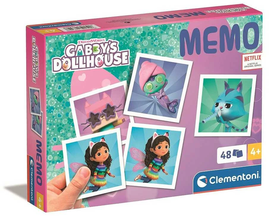 Dėlionė Clementoni Gabby's Dollhouse Memo žaidimas 18309