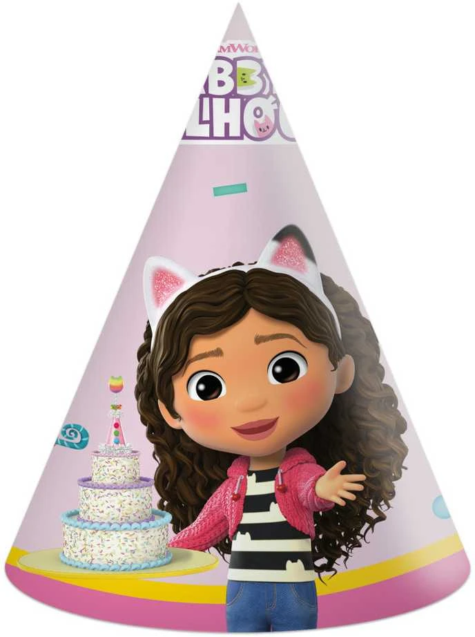Globos Europe Bv GoDan PAP GABBYS DOLLHOUSE GO HAT OP6PCS PBH