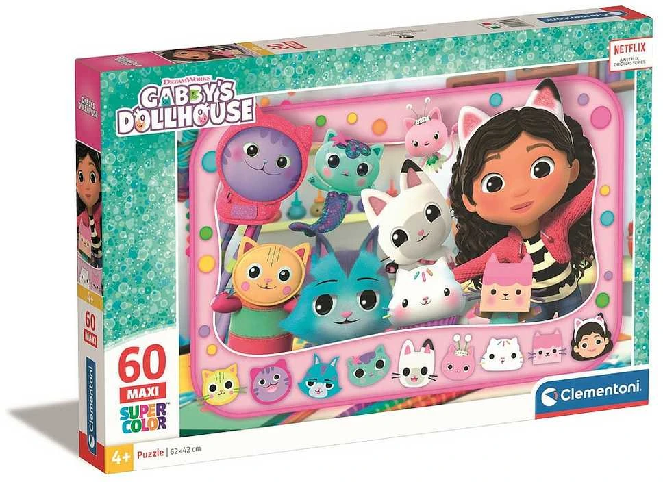 Clementoni Dėlionė 60 vnt. - „Gabby´s Dollhouse“
