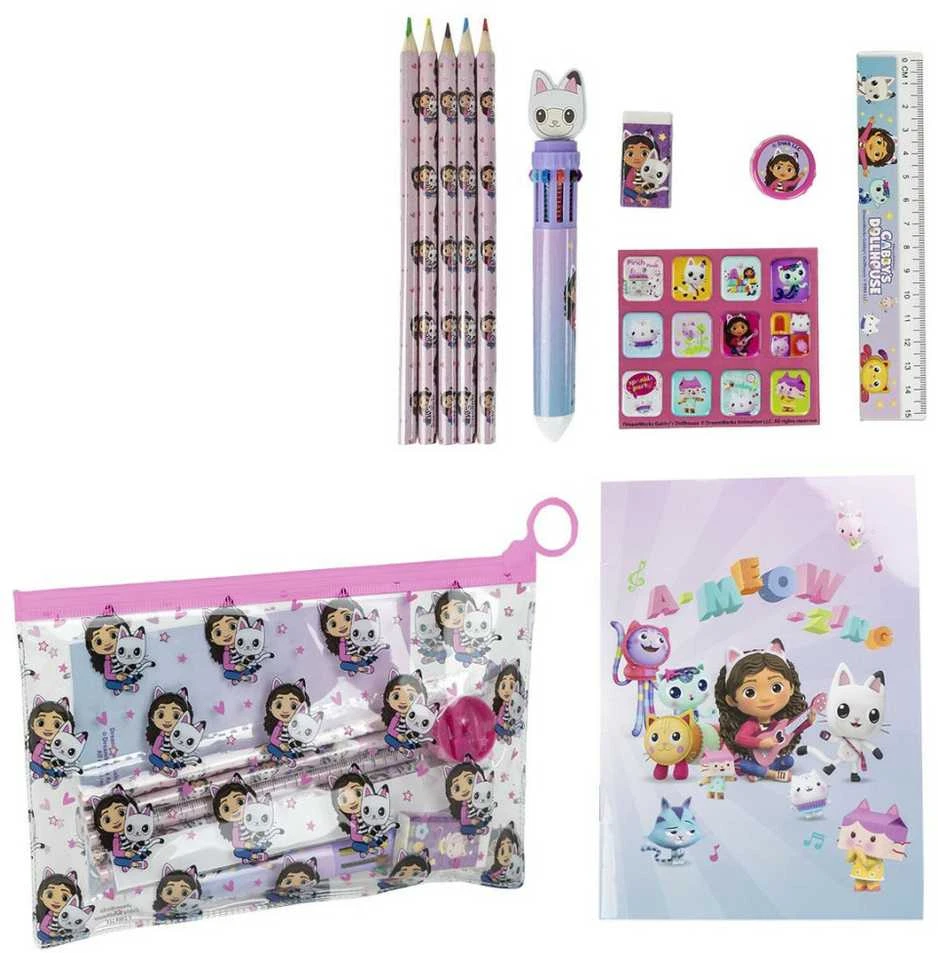 CERDÁ Gabbys Dollhouse stationary set