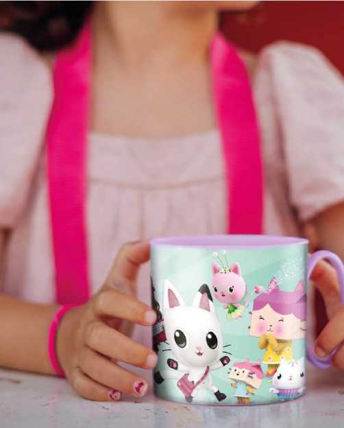 Gabby's Dollhouse mikro puodelis 350 ml