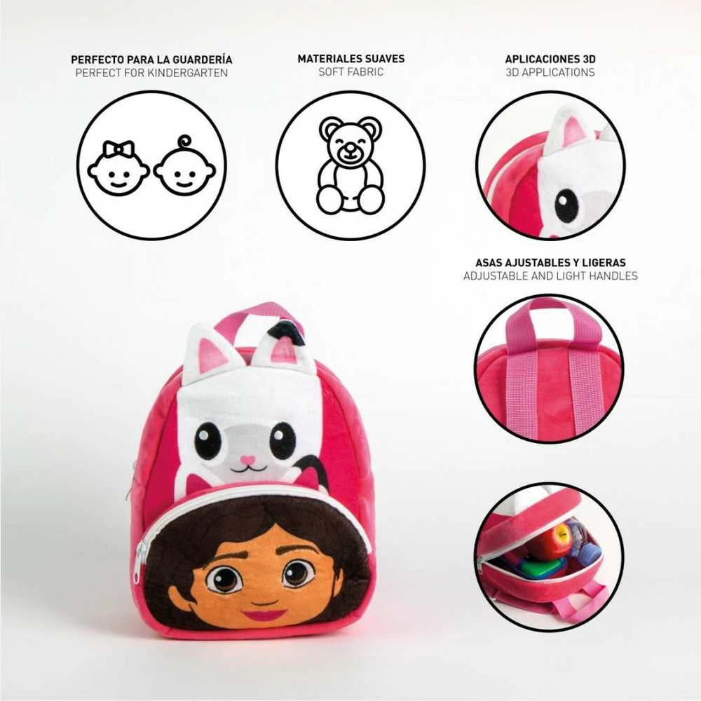 Gabby's Dollhouse CERDÁ Gabbys Dolls House backpack 22cm