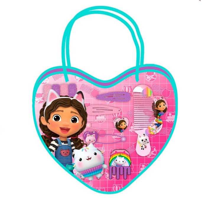 Kids Licensing Kids Euroswan Hiszpania *****Gabby rankinė su plaukų aksesuarais GD00097 86703