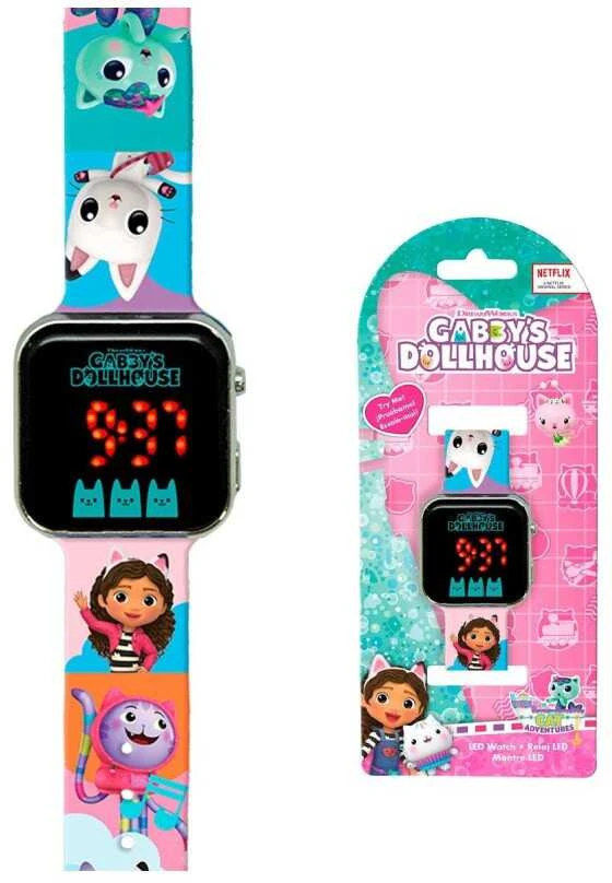 „Gabby's Dollhouse LED“ laikrodis