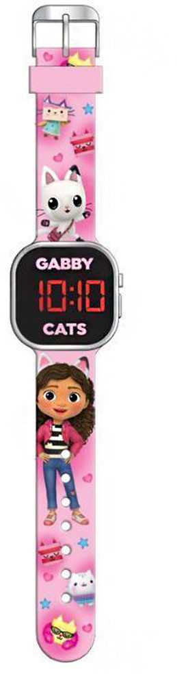 Gabby's Dollhouse LED laikrodis mergaitei