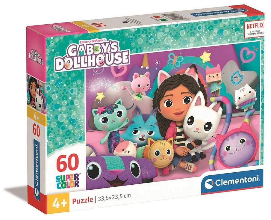 Clementoni Dėlionė 60 vnt. -  Gabby's Dollhouse