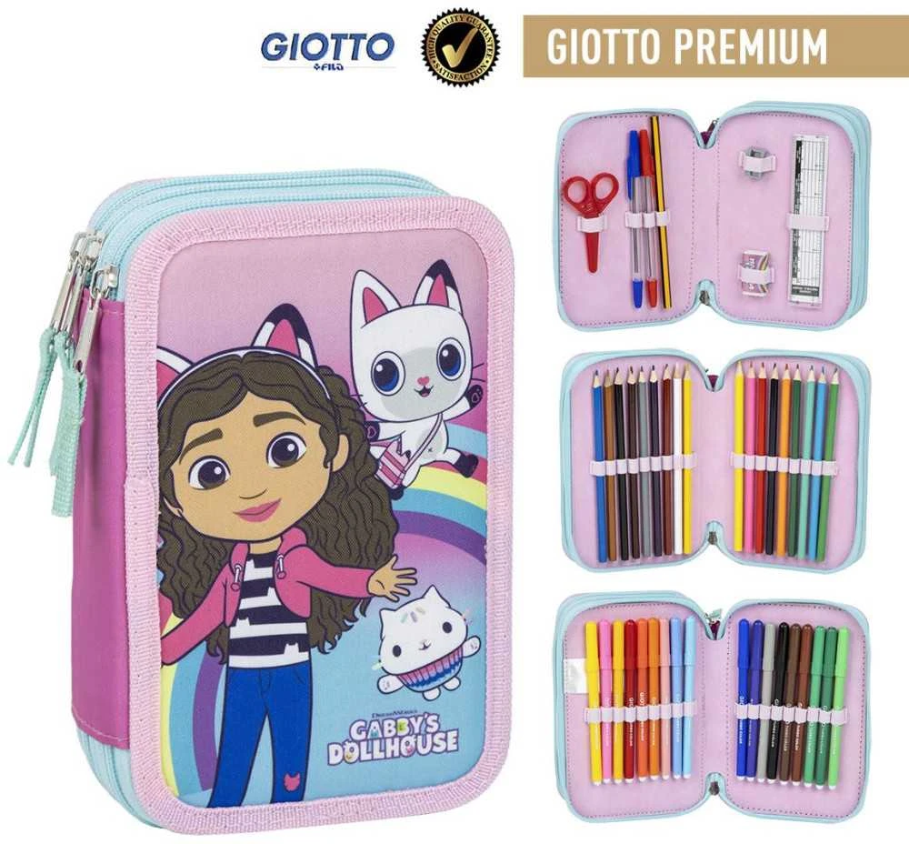 CERDÁ Gabbys Doll triple pencil case