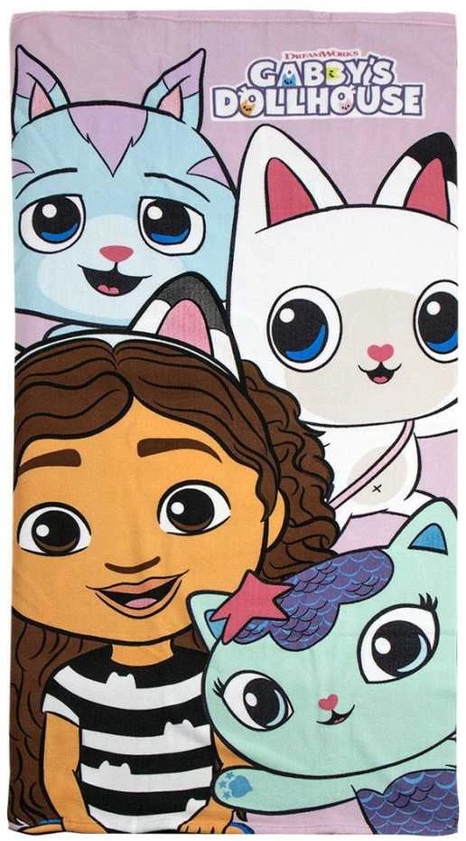 Rankšluostis CERDÁ Gabbys Dolls House microfibre beach towel