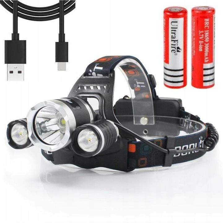 Bailong Priekšējā Lampa, Lukturis. Spēcīga Ilgstoša Gaisma