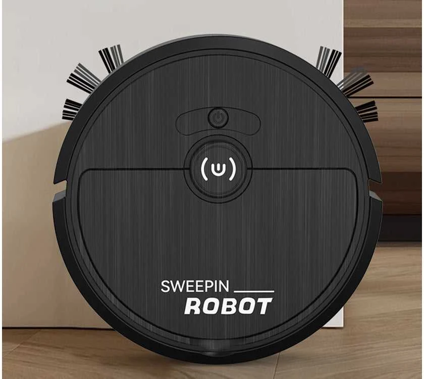 Galingas automatinis belaidis elektrinis dulkių siurblys su robotiniu valymu