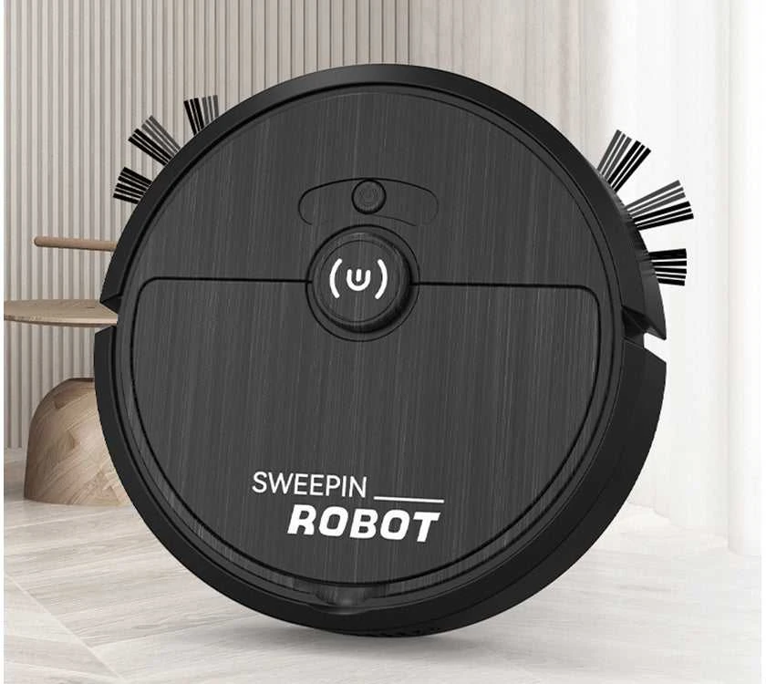 Galingas automatinis belaidis elektrinis dulkių siurblys su robotiniu valymu