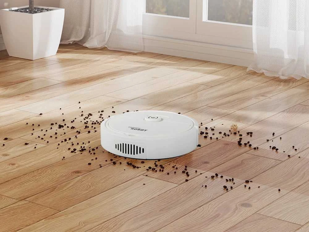 Galingas automatinis belaidis elektrinis dulkių siurblys su robotiniu valymu