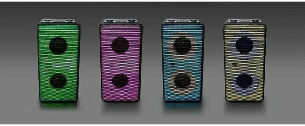 Muse M-1808DJ 150 W nešiojama kolonėlė, Juodas