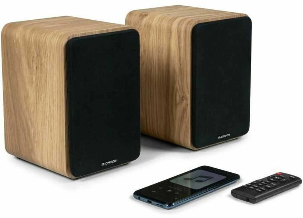 Kompiuterio kolonėlės Garsiakalbis - Thomson Hifi Garsiakalbiai 100W BT 5.0 Kompaktiškas Juodas