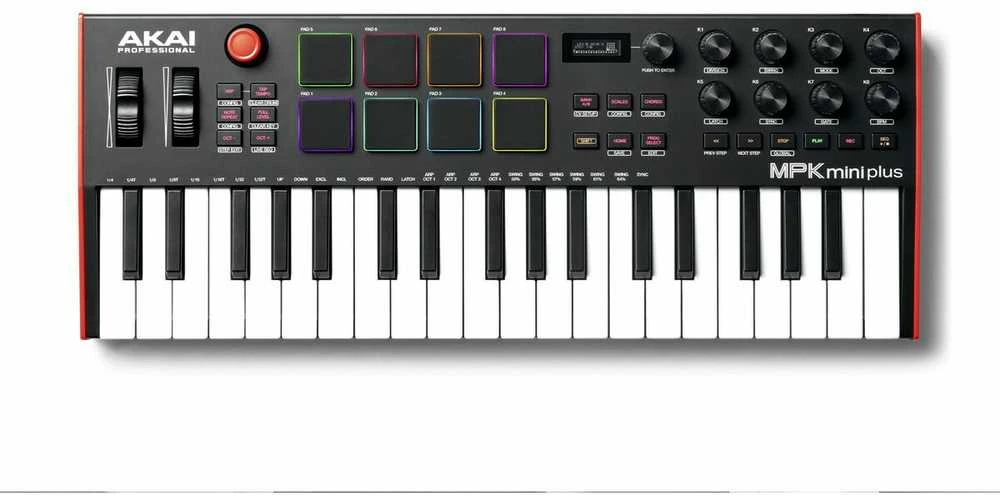 AKAI MPK MINI PLUS - Mini valdymo klaviatūra