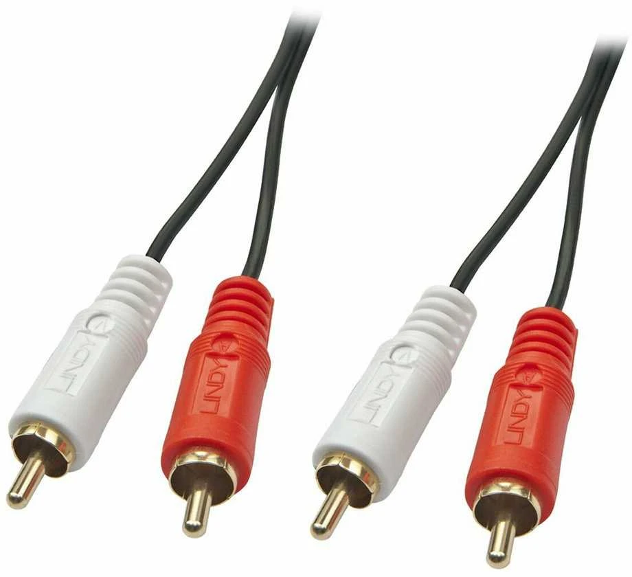 Garso Kabelis - Lindy Stereo RCA 3,5 mm Į 2xRCA Kabelis, 20 m