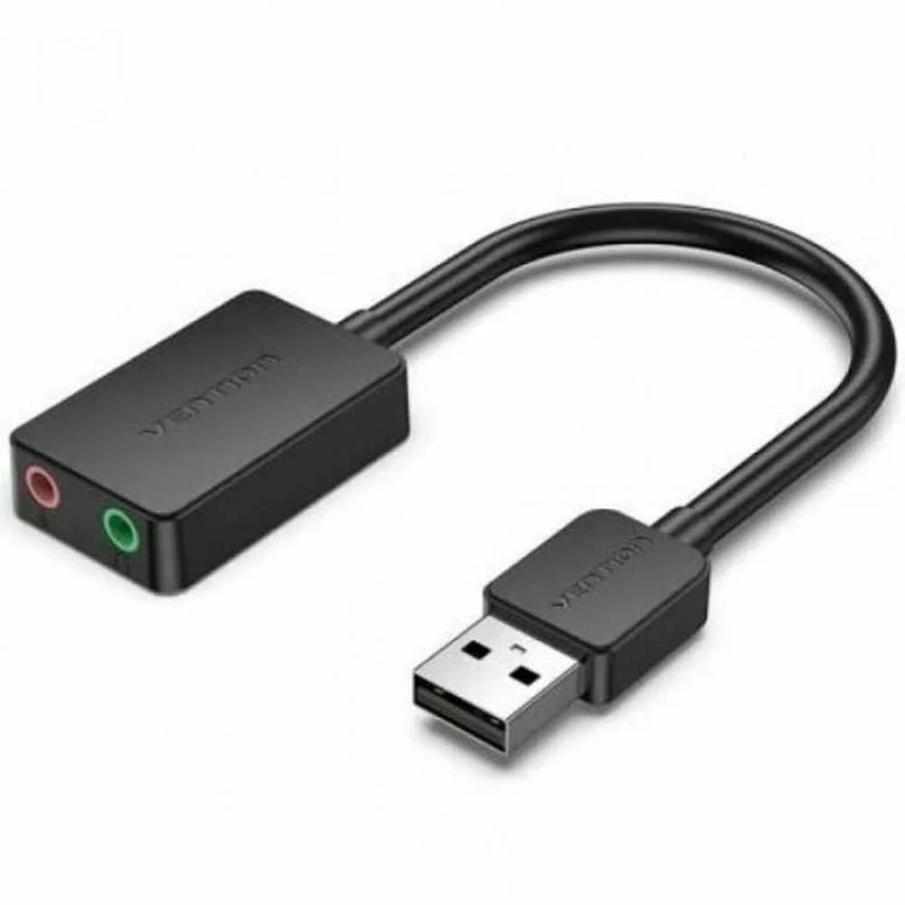 Išorinė garso plokštė USB 2.0 Vention CDYB0 2 prievadų 0.15 m