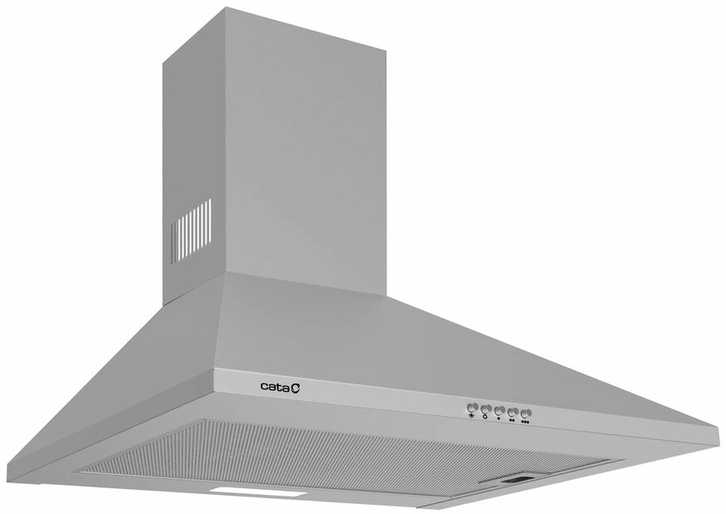 CATA gartraukis | OMEGA 600 X/M | Montuojamas ant sienos | Energijos vartojimo efektyvumo klasė C | Plotis 60 cm | 645 m³/h | Mechaninis valdymas | LED | Nerūdijantis plienas