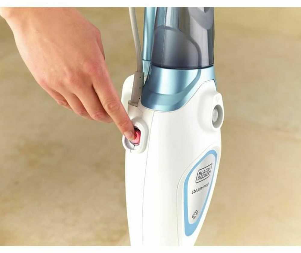 Black & Decker „Juodas & Decker“ Juodas ir Decker laidinė garinė šluota FSM1615-QS