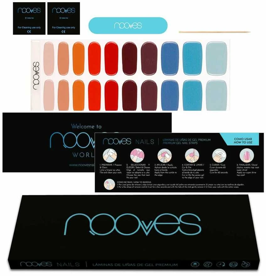 Nooves Premium Glam Melody gelio nagų folija 20 U