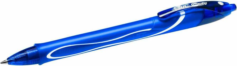 Bic Gelinis rašiklis Gel-Ocity Quick Dry, mėlynas, pakuotėje 12 vnt. 498303