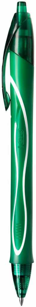 Bic Gelinis rašiklis Gel-Ocity Quick Dry, žalias, pakuotėje 12 vnt.