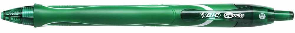 Bic Gelinis rašiklis Gel-Ocity Quick Dry, žalias, pakuotėje 12 vnt.