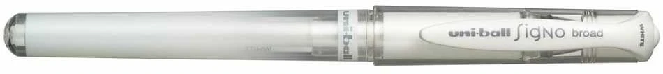 Uni-ball Signo Gel Ink Penne 4stk ( sølv, hvid, bronze, guld) UM-153 broad 1,0mm streg