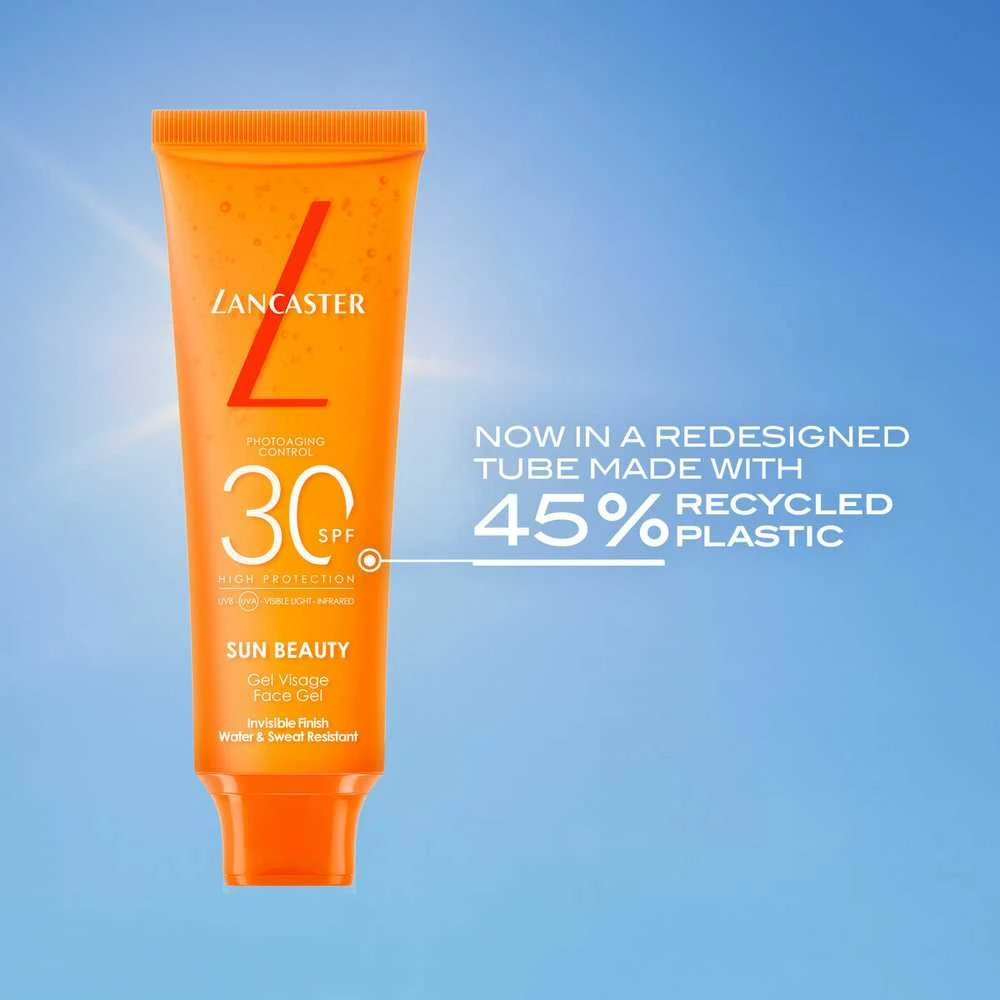 Lancaster Sun Sport Invisible Veido Gel SPF 30 apsauginis veido gelis nuo saulės, 50 ml