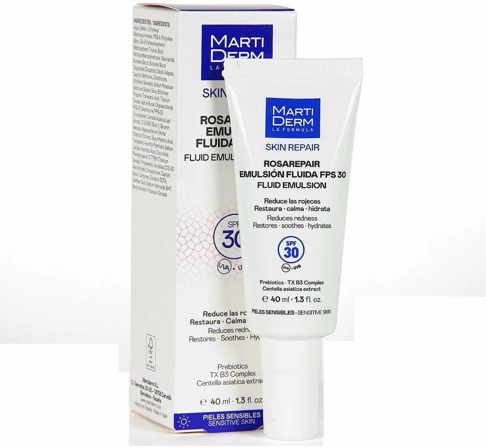 Martiderm Rosarepair Fluid Emulsion Fluidas-emulsija su SPF30 40ml