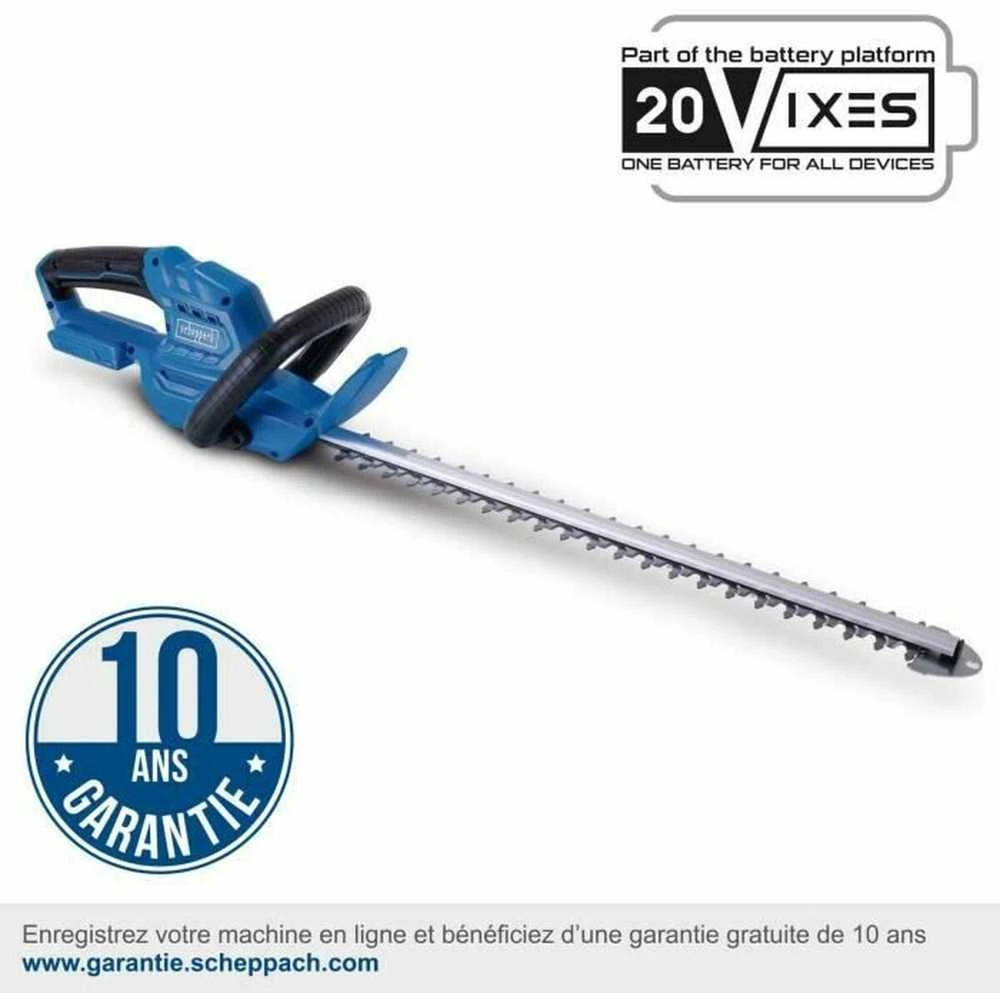 Akumuliatorinės gyvatvorių žirklės Scheppach C-HT570-X, 20V, be akumuliatoriaus ir kroviklio