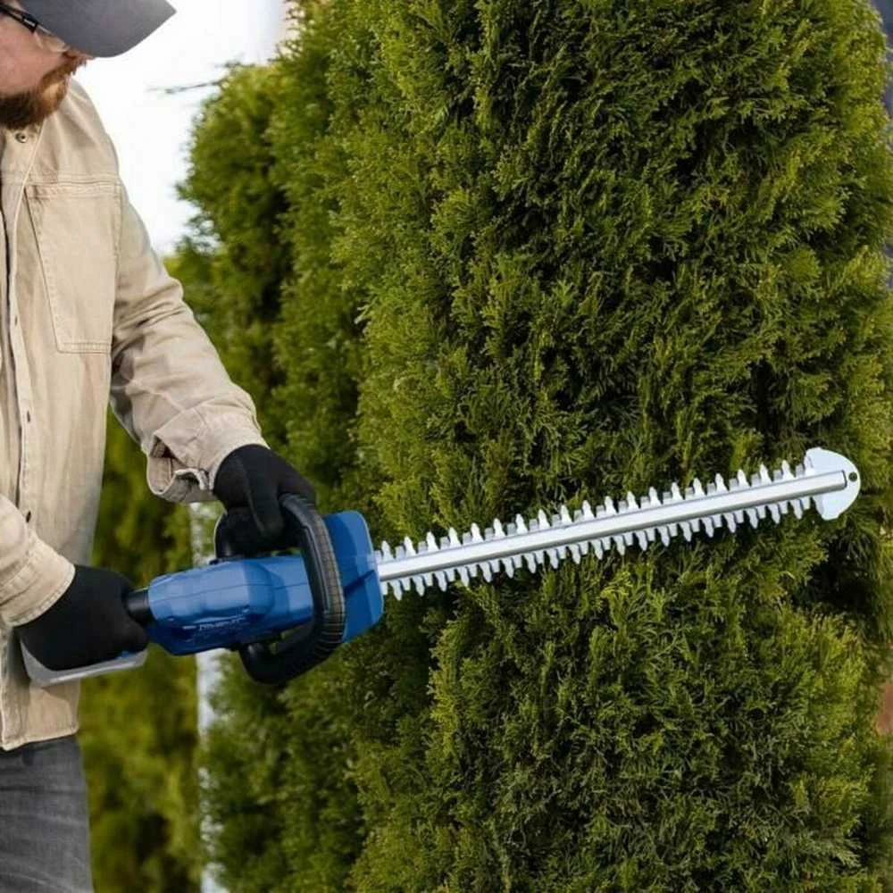 Akumuliatorinės gyvatvorių žirklės Scheppach C-HT570-X, 20V, be akumuliatoriaus ir kroviklio