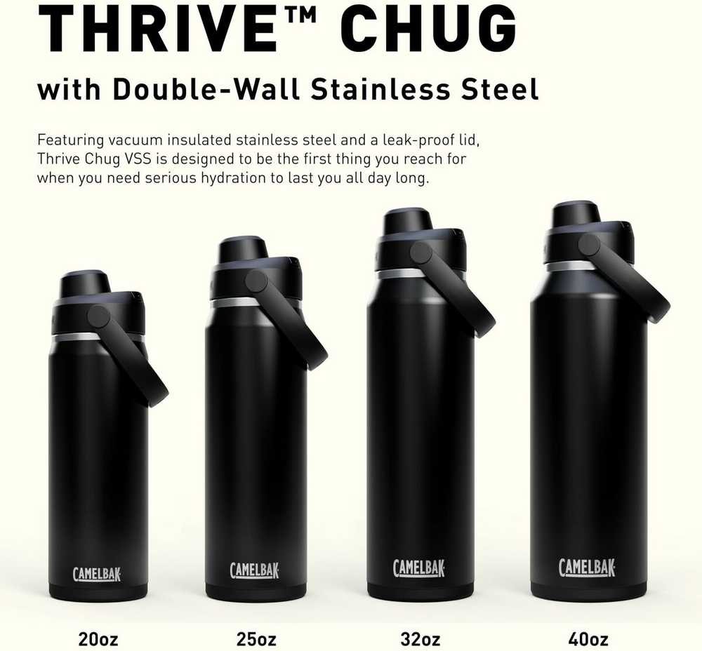 CAMELBAK Thrive Chug termo gertuvė su izoliacija iš nerūdijančio plieno, 950 ml