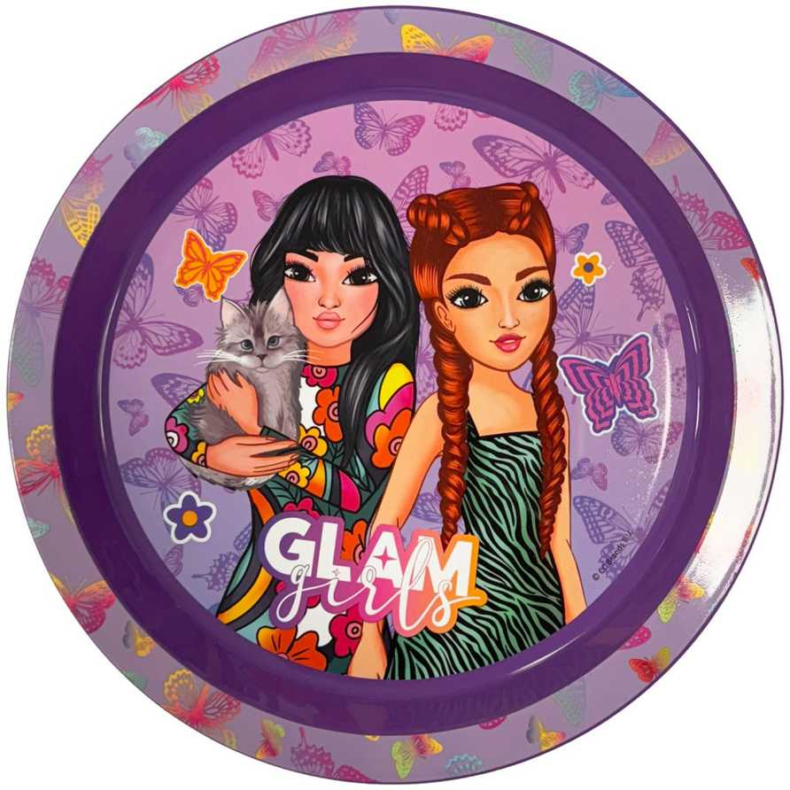"Glam Girls Team" vakarienės lėkštė mergaitėms