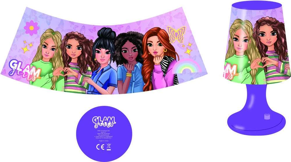 „Glam Girls Team“ mini LED stalinė lempa