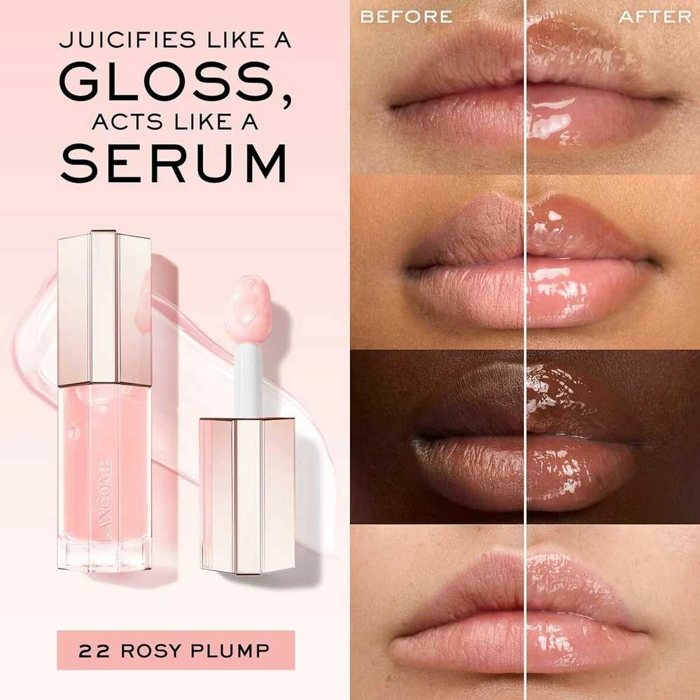 Lancome Lip Idole Juicytreat Lūpų blizgis lūpų blizgis, atspalvis: 22 Rosy Plump, 8.5 ml