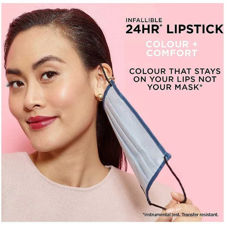 L'Oréal Paris Infaillible 24H lūpų dažai lūpų dažai moterims, 5 ml