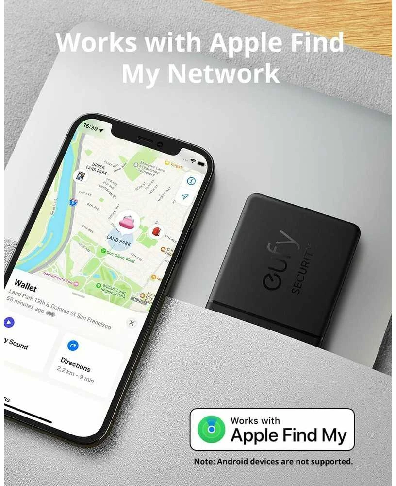 „Anker eufy Security SmartTrack“ kortelė – apsauga nuo pametimo, skirta mobiliesiems telefonams