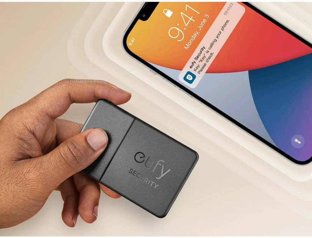 „Anker eufy Security SmartTrack“ kortelė – apsauga nuo pametimo, skirta mobiliesiems telefonams