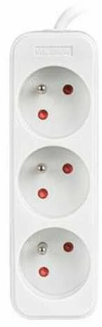 LANBERG PS0-03E-0150-W 1.5M Baltas 3X 230V Lanter EXTENSION PL. CABLE FROM FULL COPPER