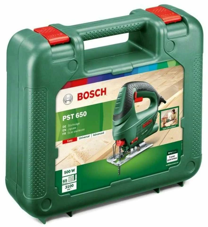Bosch Siaurapjūklis | PST 650 | 500 W | Plastic case